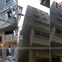 Thi công xây dựng nhà phố 7 tầng hiện đại TCNO1439