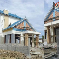 Thi công xây dựng hoàn thiện công trình độc đáo TCBT1433