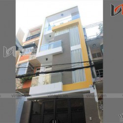 Thi công hoàn thiện công trình nhà phố trọn gói TCNP02