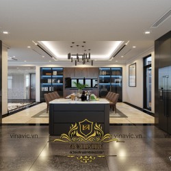 Nội thất biệt thự phong cách hiện đại ở Hạ Long NT2011