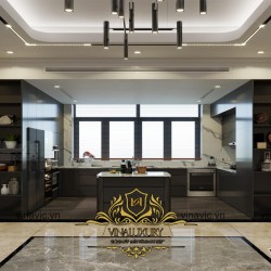 Nội thất biệt thự phong cách hiện đại ở Hạ Long NT2011