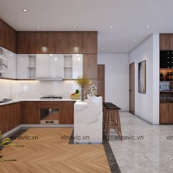 Thiết kế nội thất đẹp phong cách hiện đại sang trọng ở Nghệ An NT2010