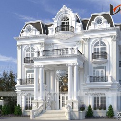 Villa 3 tầng tân cổ điển ở Thung Nai Hòa Bình