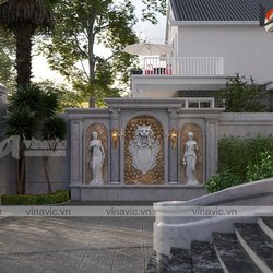 Biệt thự 3 tầng tân cổ điển 2 mặt tiền ở Cần Thơ BT2105