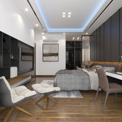 Nội thất biệt thự hiện đại sang trọng và vô cùng đẹp mắt NT2102