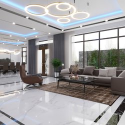 Nội thất biệt thự hiện đại sang trọng và vô cùng đẹp mắt NT2102