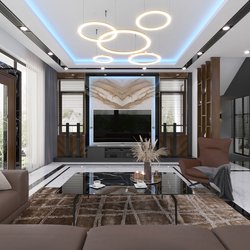 Nội thất biệt thự hiện đại sang trọng và vô cùng đẹp mắt NT2102