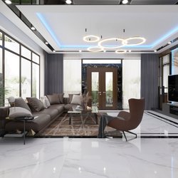 Nội thất biệt thự hiện đại sang trọng và vô cùng đẹp mắt NT2102