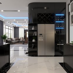 Nội thất biệt thự hiện đại sang trọng và vô cùng đẹp mắt NT2102