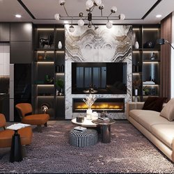 Nội thất biệt thự song lập dự án Sunset Hòa Bình NT2103