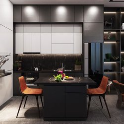 Nội thất biệt thự song lập dự án Sunset Hòa Bình NT2103