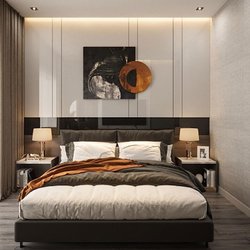 Nội thất biệt thự song lập dự án Sunset Hòa Bình NT2103