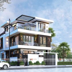 Mẫu thiết kế nhà 3 tầng hiện đại ở Hà Nội BT2112