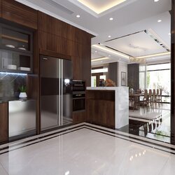 Thiết kế nội thất hiện đại cho biệt thự cao cấp NT2106
