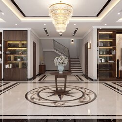 Thiết kế nội thất hiện đại cho biệt thự cao cấp NT2106