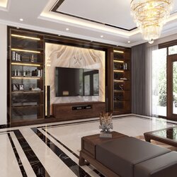 Thiết kế nội thất hiện đại cho biệt thự cao cấp NT2106
