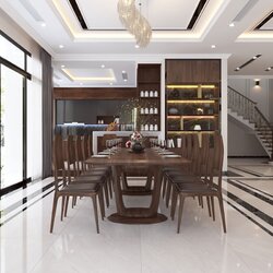 Thiết kế nội thất hiện đại cho biệt thự cao cấp NT2106