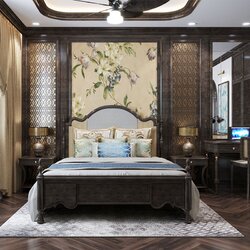 Thiết kế nội thất phong cách Indochine mới lạ NT2107