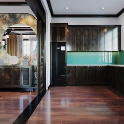 Thiết kế nội thất phong cách Indochine mới lạ NT2107