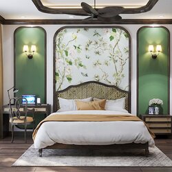 Thiết kế nội thất phong cách Indochine mới lạ NT2107