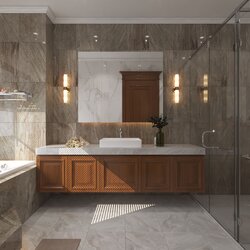 Thiết kế nội thất biệt thự 2 tầng tân cổ điển NT2108