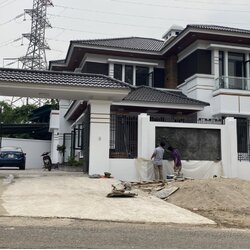 Thi công hoàn thiện biệt thự 2 tầng mái Nhật TCBT2104