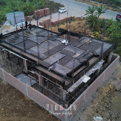 Thi công biệt thự hiện đại 3 tầng 180m2 (CĐT: Mr.Đạt - Ninh Bình) TCBT2249