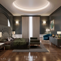 Mẫu thiết kế phòng ngủ Luxury sang trọng và đẳng cấp NT2341
