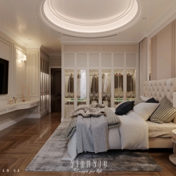 Mẫu nội thất biệt thự tân cổ điển đẹp sang trọng tinh tế NT2343