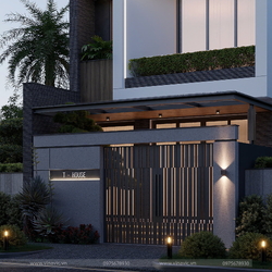 Mẫu nhà phố 4 tầng đẹp hiện đại 6x15m 4 phòng ngủ 90m2 NP2357