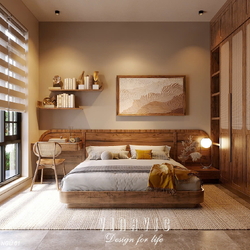 Nội thất biệt thự 2 tầng hiện đại 9x14m (CĐT Mrs Hà - Hà Nội) NT2357