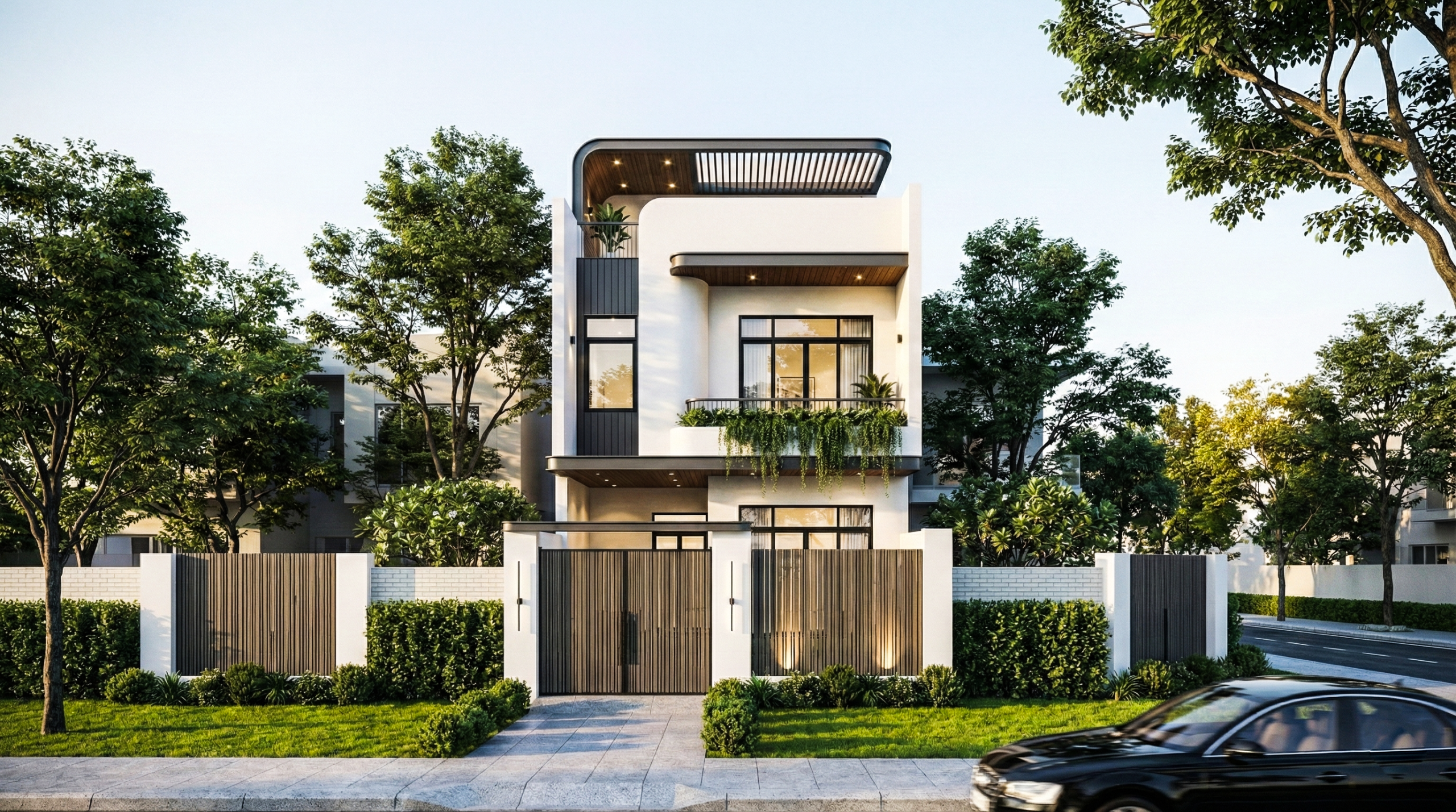 THIẾT KẾ BIỆT THỰ TÂN CỔ ĐIỂN