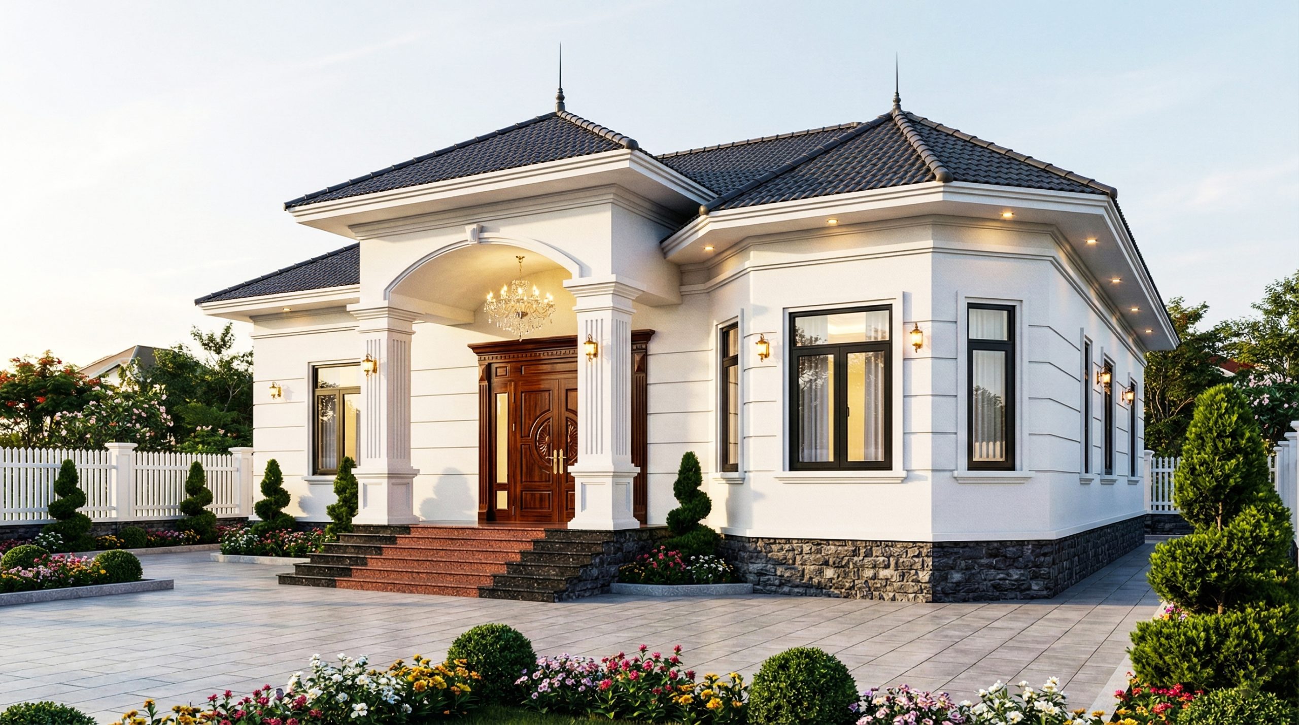 THIẾT KẾ BIỆT THỰ  HIỆN ĐẠI