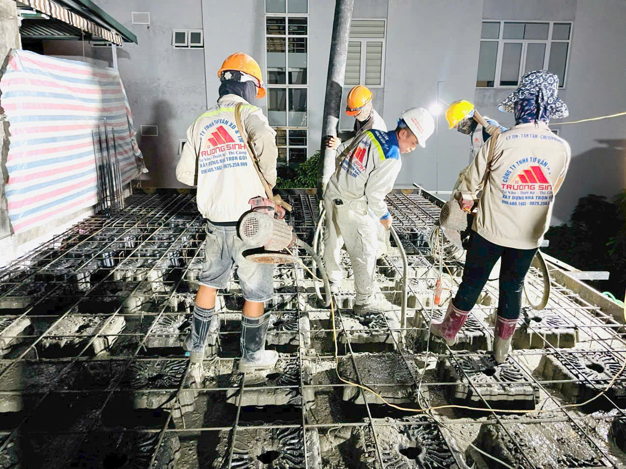 con20tac20do20be20tong công tác đổ bê tông