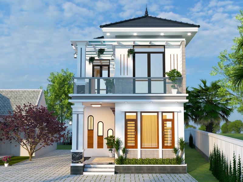 mau-nha-2-tang-dep-gia-700-trieu nhà 2 tầng 700 triệu